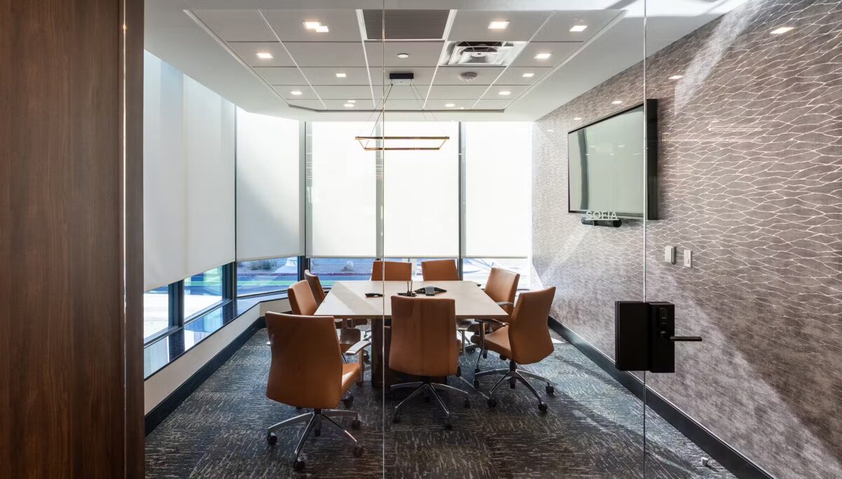 Interior view of the Tré Builders headquarters in Las Vegas.
