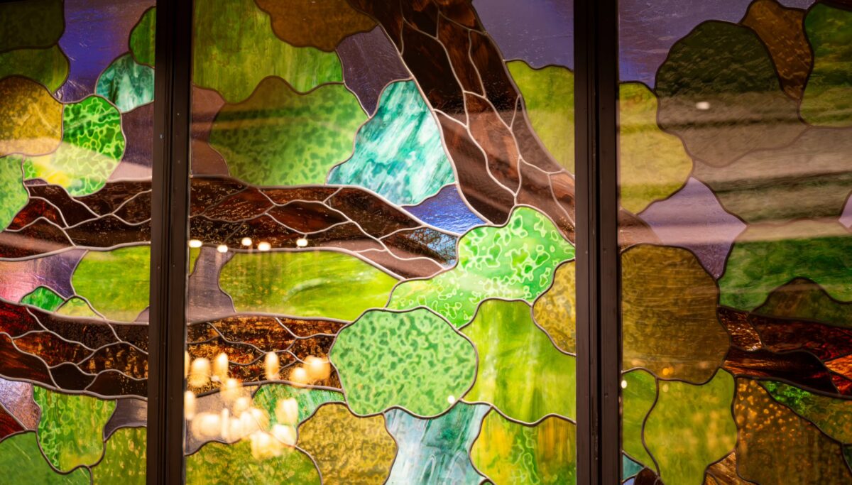 Interior view of the Great Oak Steakhouse & Paisanos at Pechanga Resort Casino in Temecula, California.
