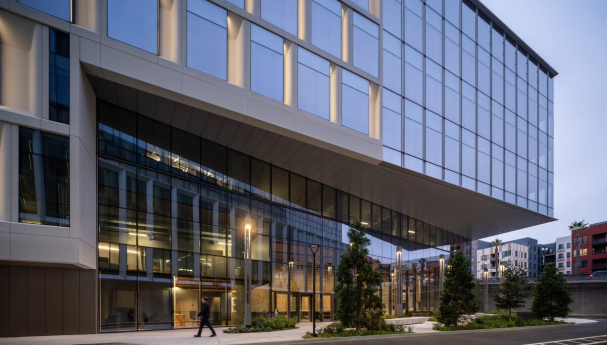 Exterior view of Avia Labs in Millbrae, California.