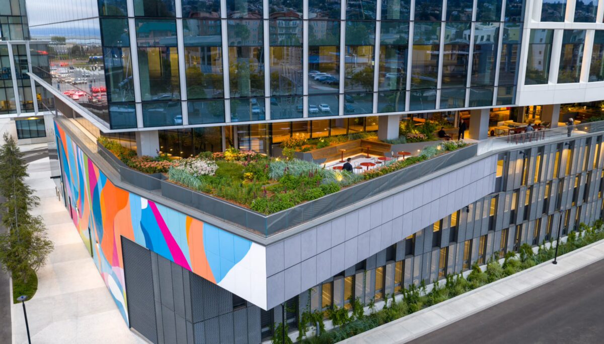 Exterior view of Avia Labs in Millbrae, California.