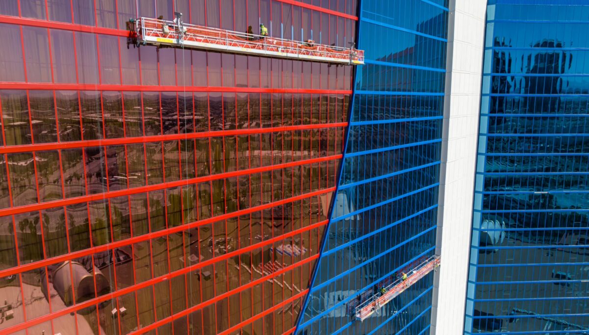 Exterior view of the Rio Hotel & Casino in Las Vegas.